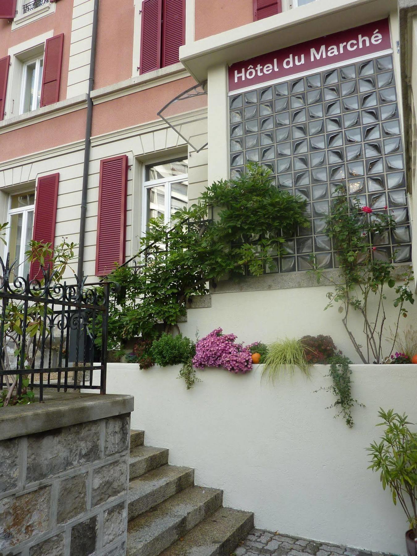 Hôtel du Marché Lausana Exterior foto